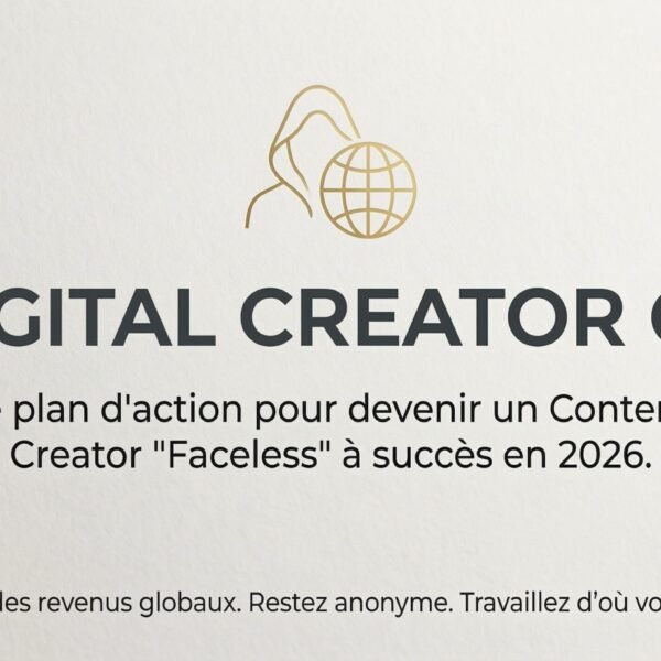Le plan d’action complet pour devenir un Content Creator Faceless à succès en 2026